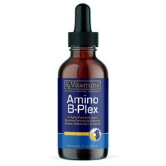 Rx Vitamins Amino B Plex bottle pour enables easy dosing for pets
