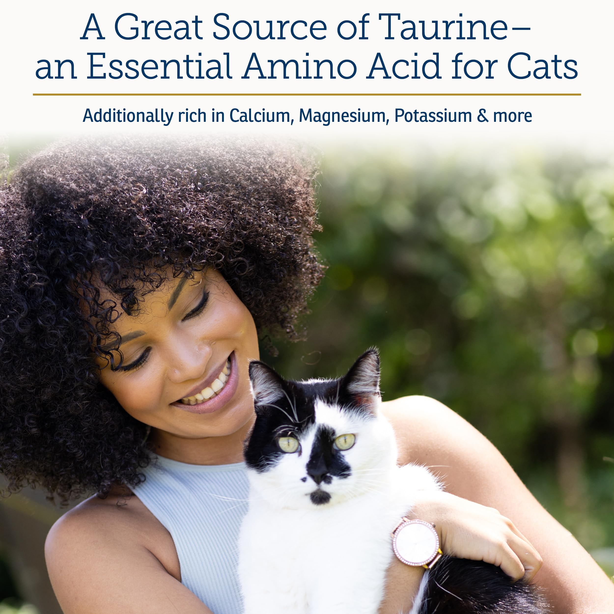 Rx Vitamins Feline Minerals powder scoop emphasizes simple topping application during feeding