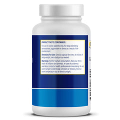 Rx Vitamins NutriCalm capsules dog dosing scene for separation anxiety relief.