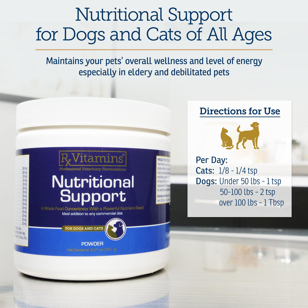 Rx Vitamins Nutritional Support catnip-closeup showing cat-friendly playtime formula.