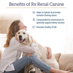 Cordyceps dog capsules in Rx Renal for holistic wellness.