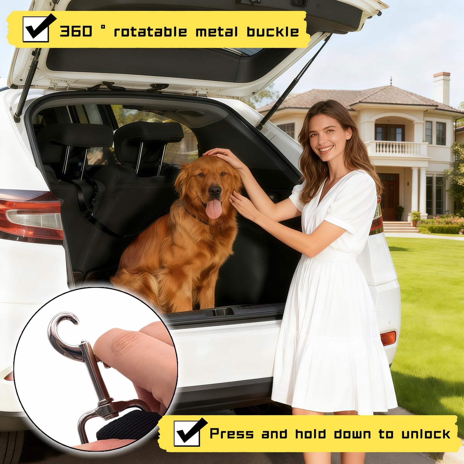 RyanDesign-car-attachment-headrest demonstrates secure vehicle mounting for easy installation every ride.