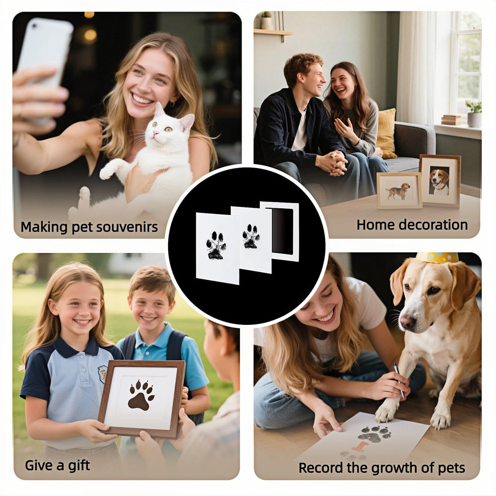 RyanDesign inkpad is reusable for multiple paw prints with minimal cleanup.