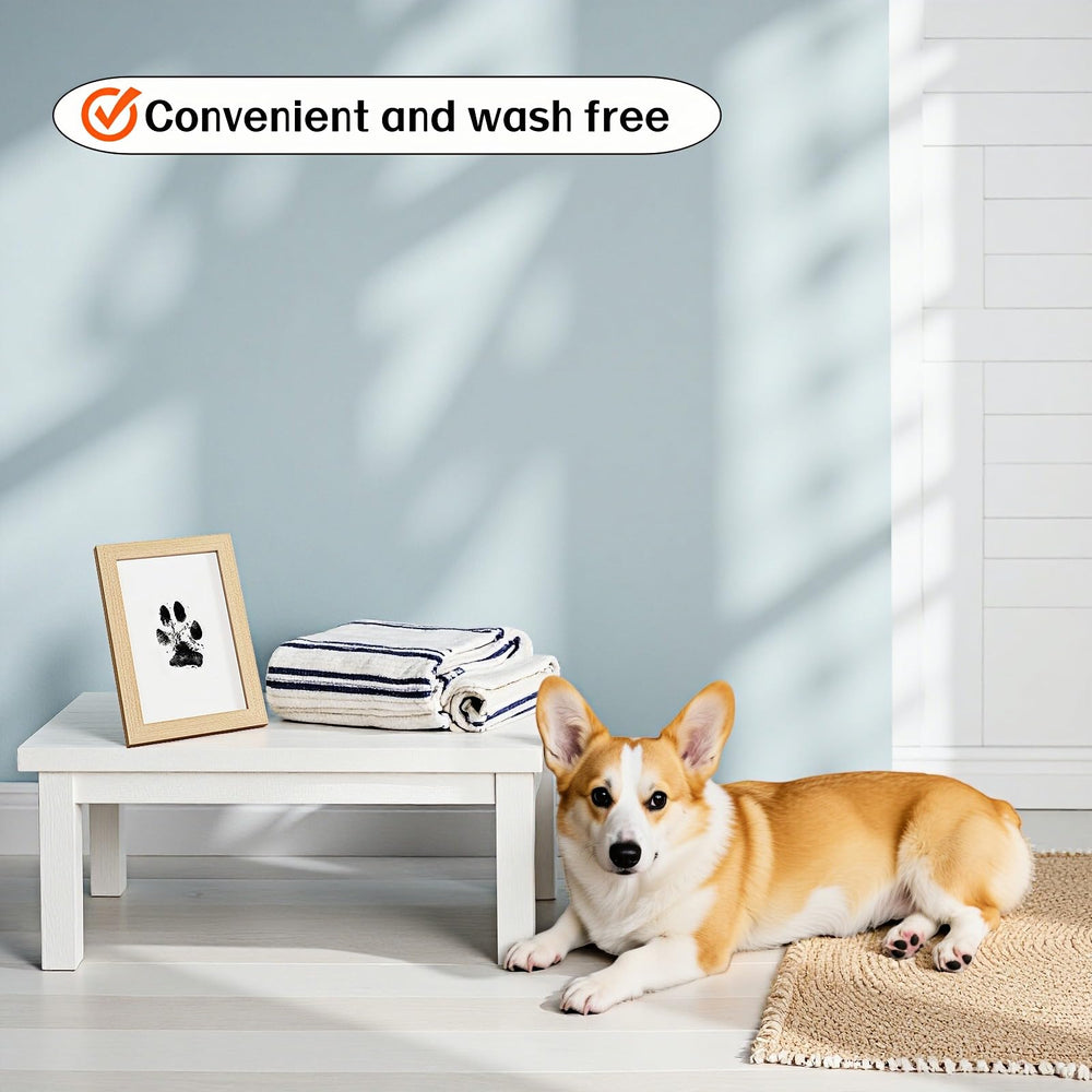 RyanDesign paw print cards capture detailed impressions for lasting memories.