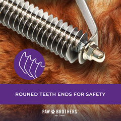 Ryan's Pet Supplies Paw Brothers professional grip handle for extended grooming sessions