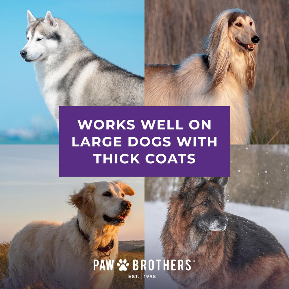 RYAN'S PET SUPPLIES Paw Brothers durable stainless steel pins ensure long-lasting grooming tools