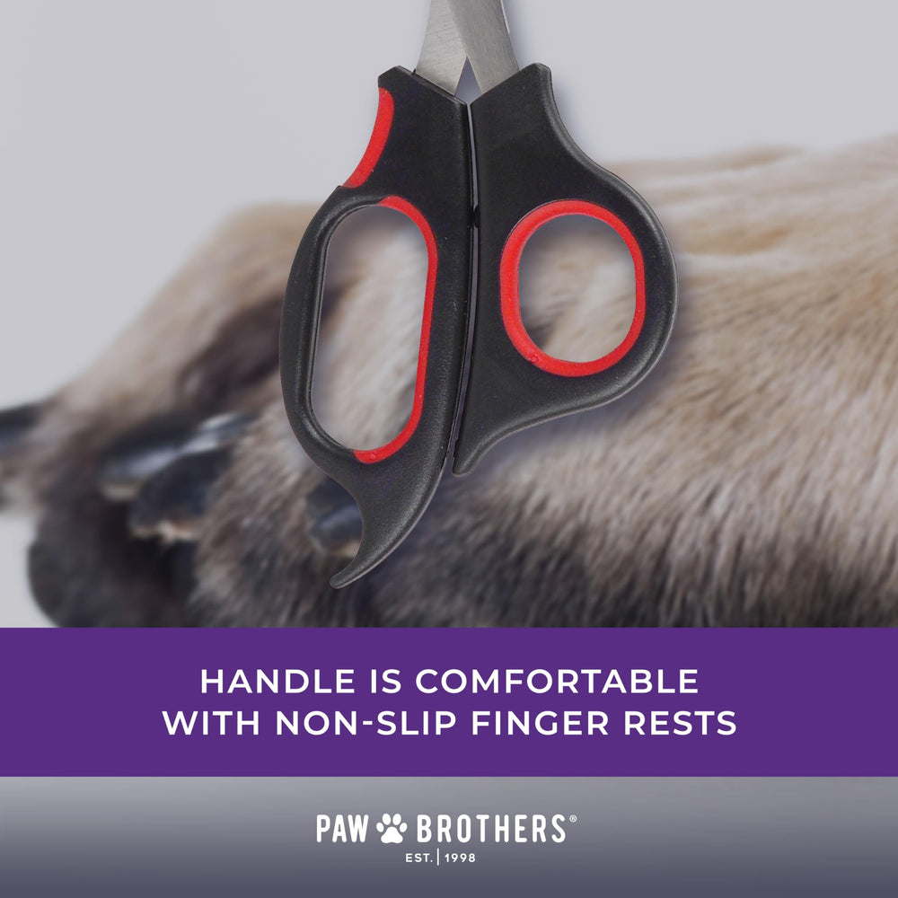 Ryan's Pet Supplies Paw Brothers easy-grip handle with non-slip rests.