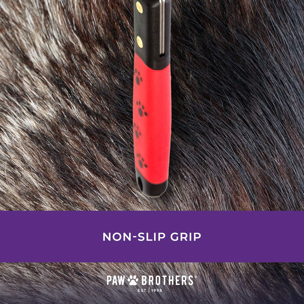 Ryan's Pet Supplies Paw Brothers stainless steel blades close-up for durability