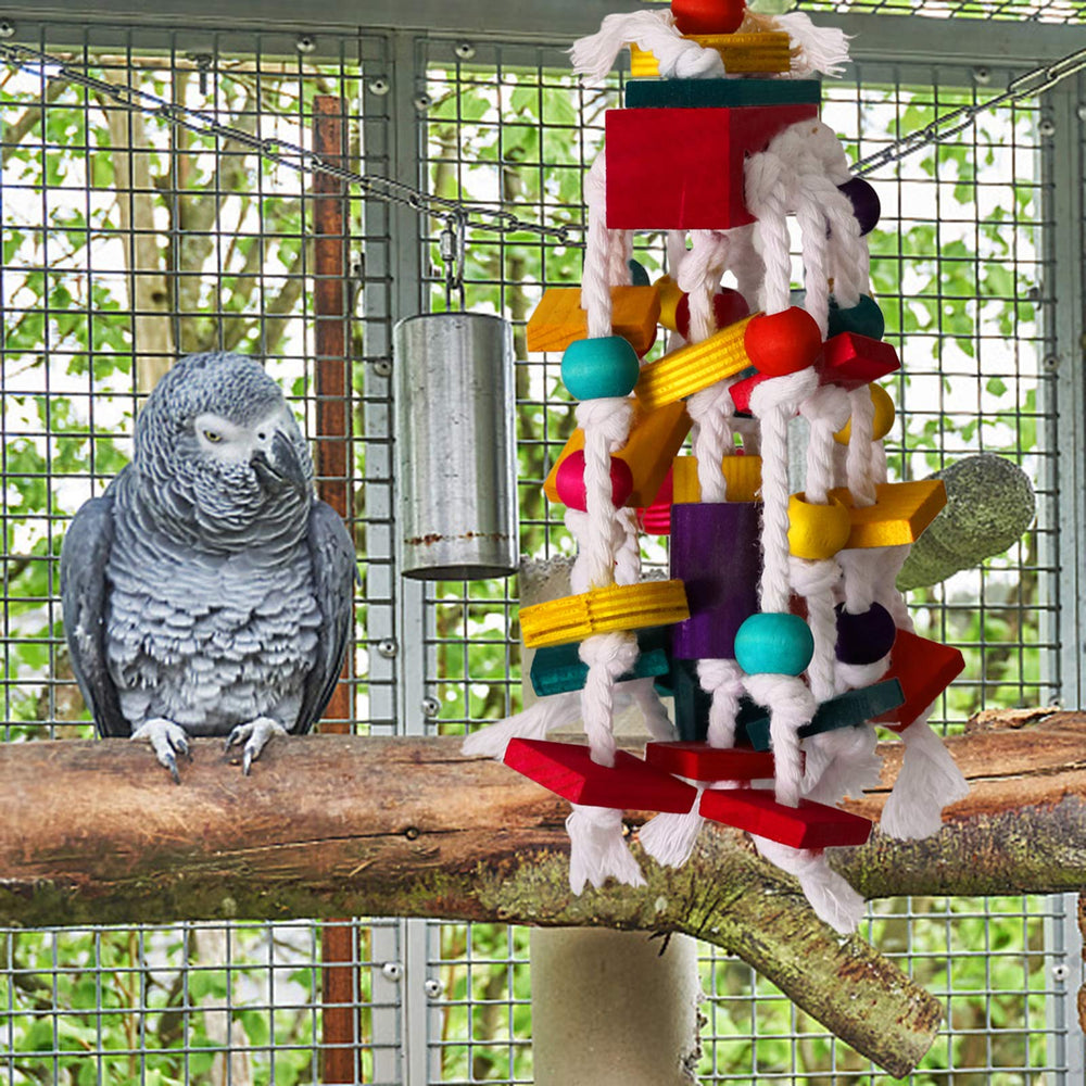Rypet Parrot Toy makes a thoughtful gift for energetic birds
