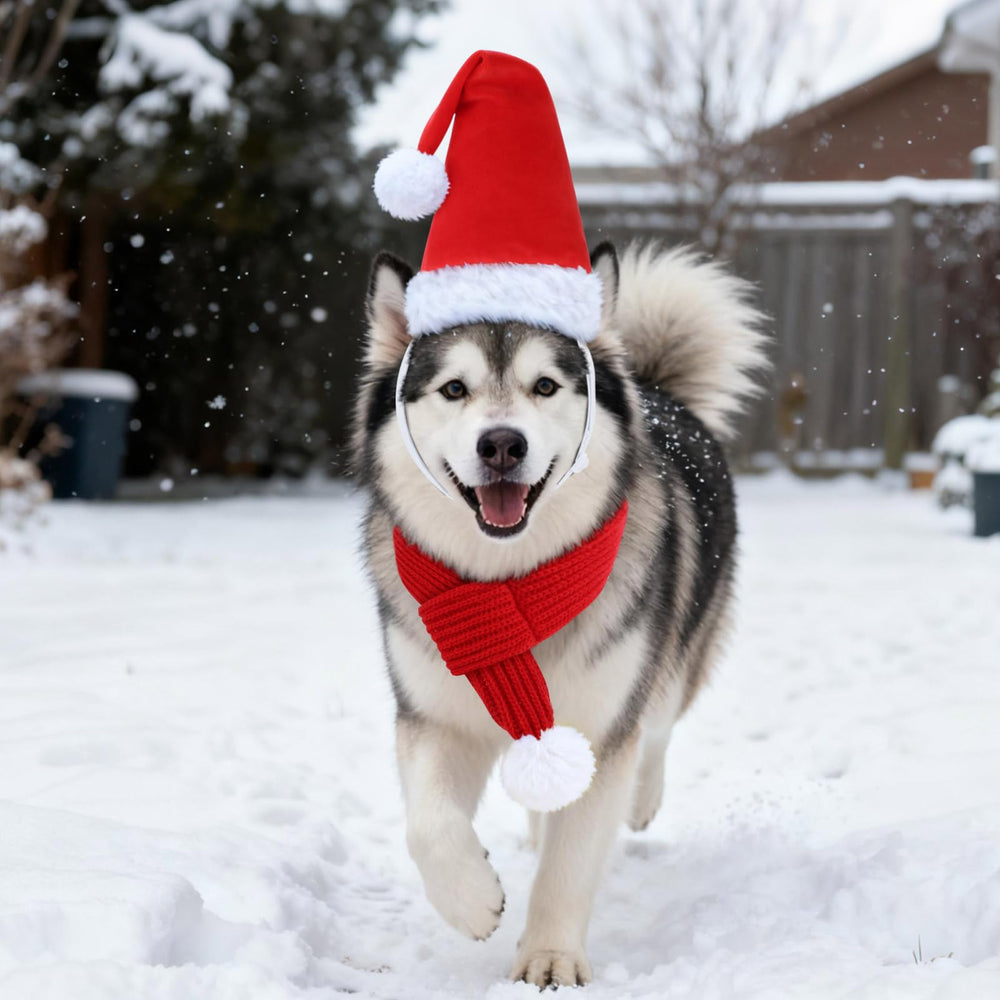 Rypet pet Christmas costume ideal for festive photo shoots.