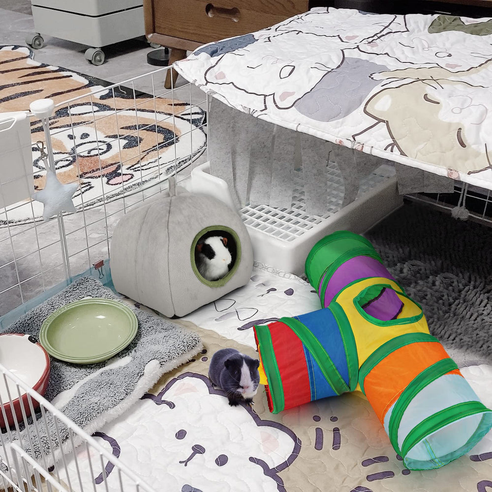 Rypet small animal hide-and-rest tunnel secure space for napping and retreat