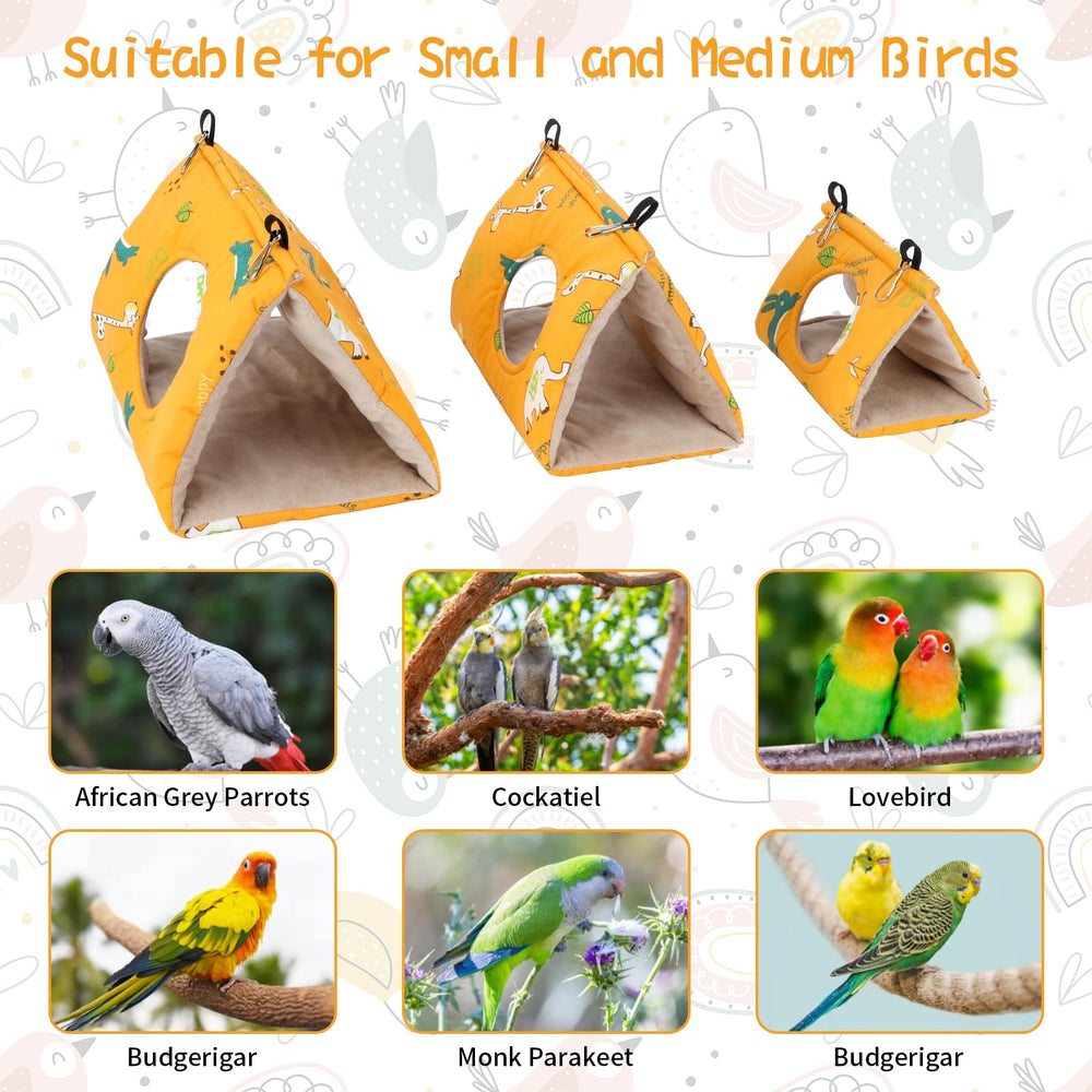 Rypet yellow nest color attracts birds and brightens cage