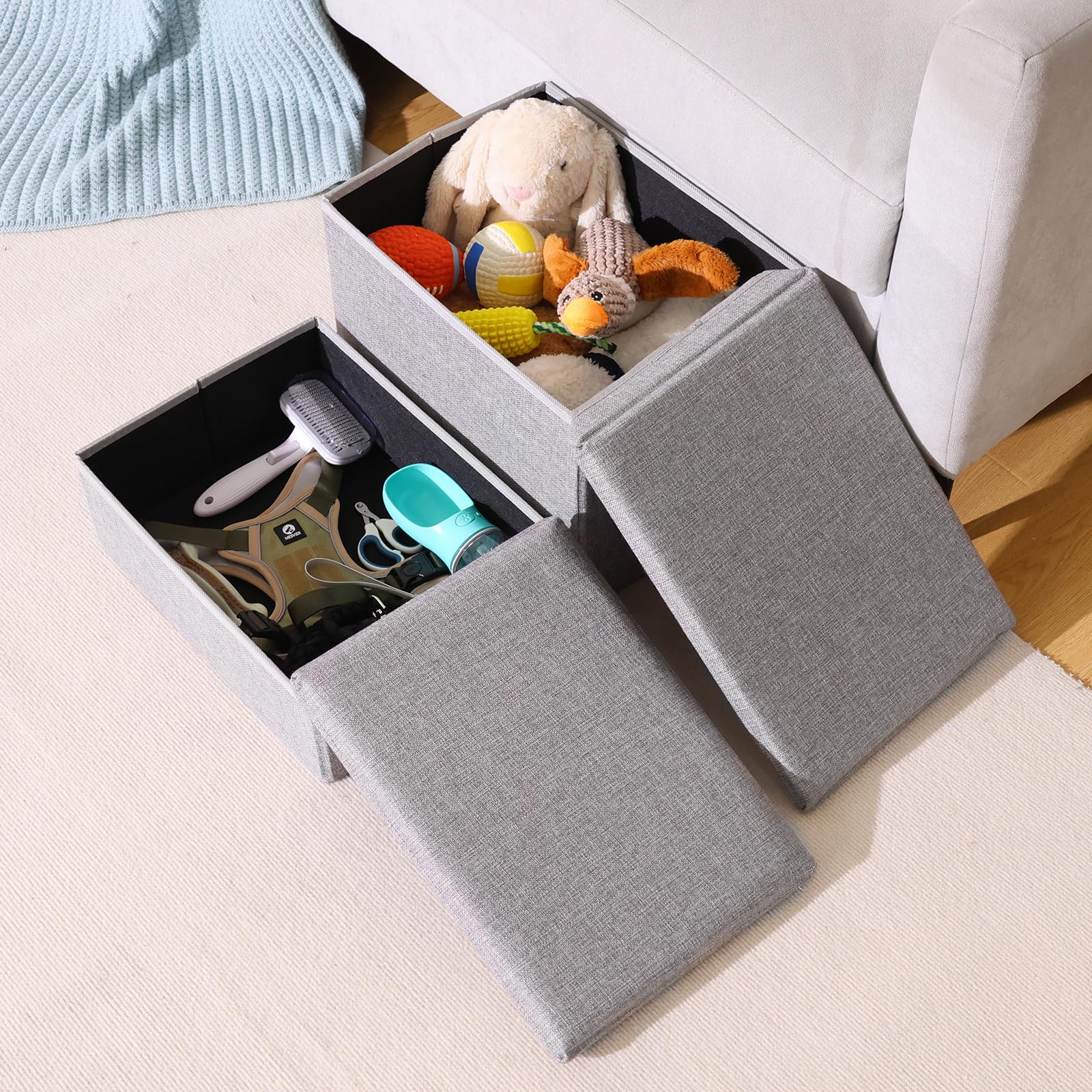 RYpetmia Foldable Dog Stairs formaldehyde-free materials for safe home use