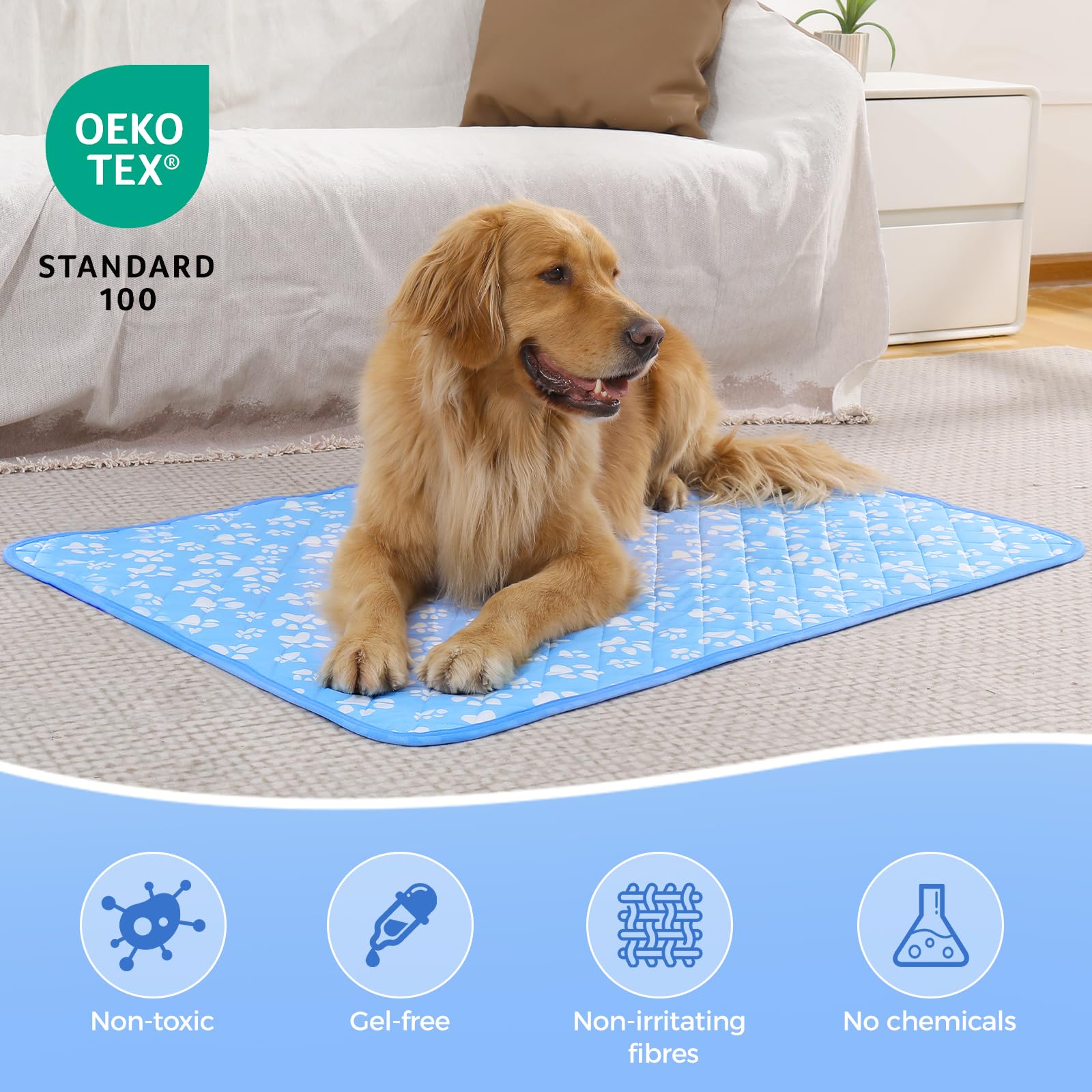 Rywell cooling mat being machine washed for easy maintenance