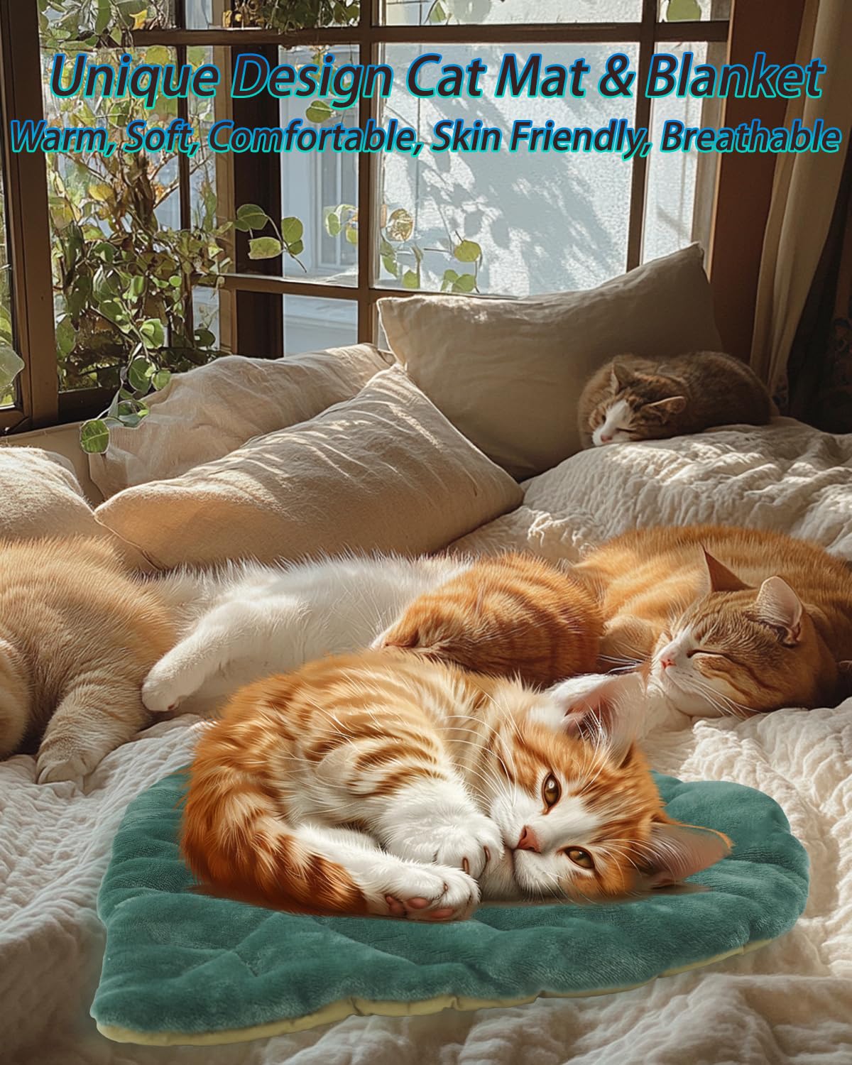 Rzxlszy stain-resistant cover keeps bed tidy after use