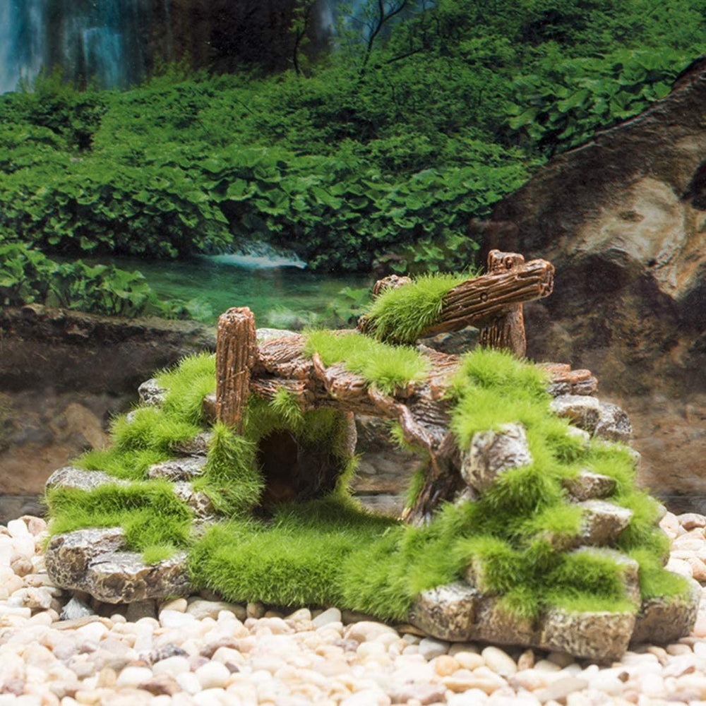 S-Lifeeling moss stone detail showcases flocking texture and natural realism.