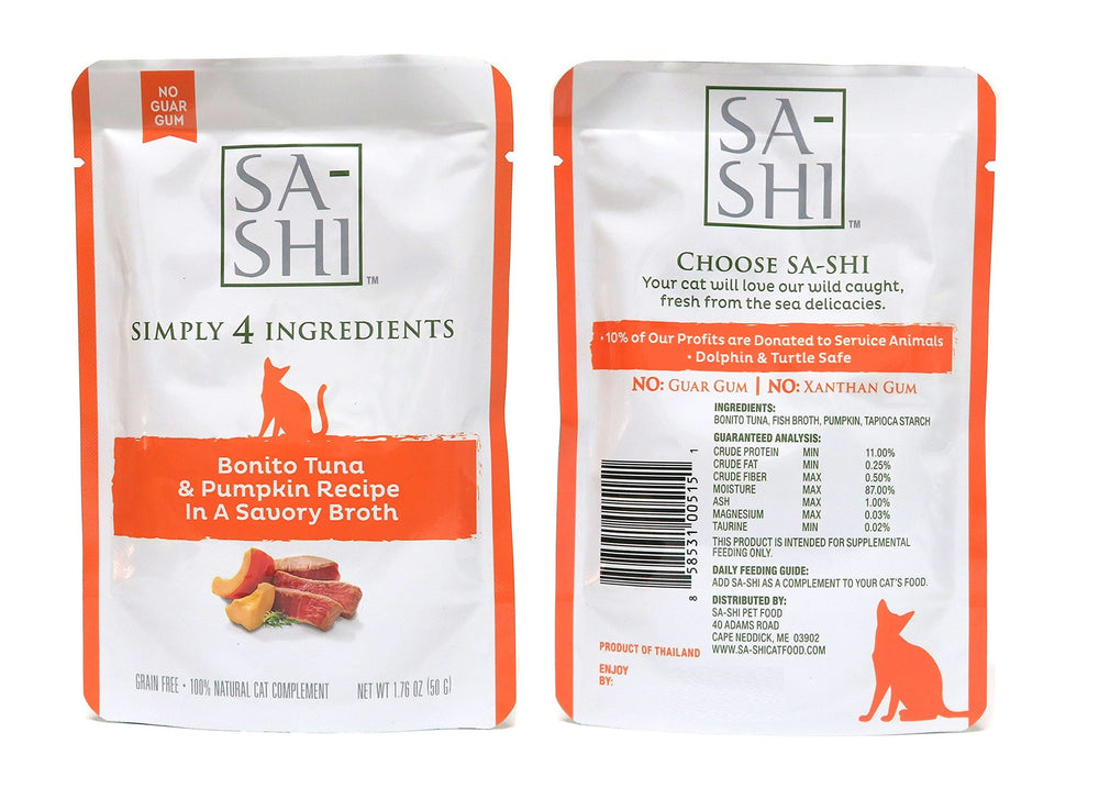 Sa-Shi wild-caught salmon ingredient close-up, high-quality fish-forward nutrition