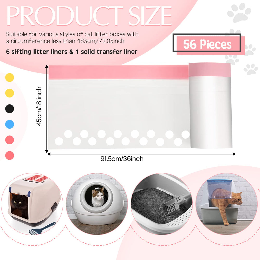 Sabary jumbo liner with drawstring shown ready for disposal.