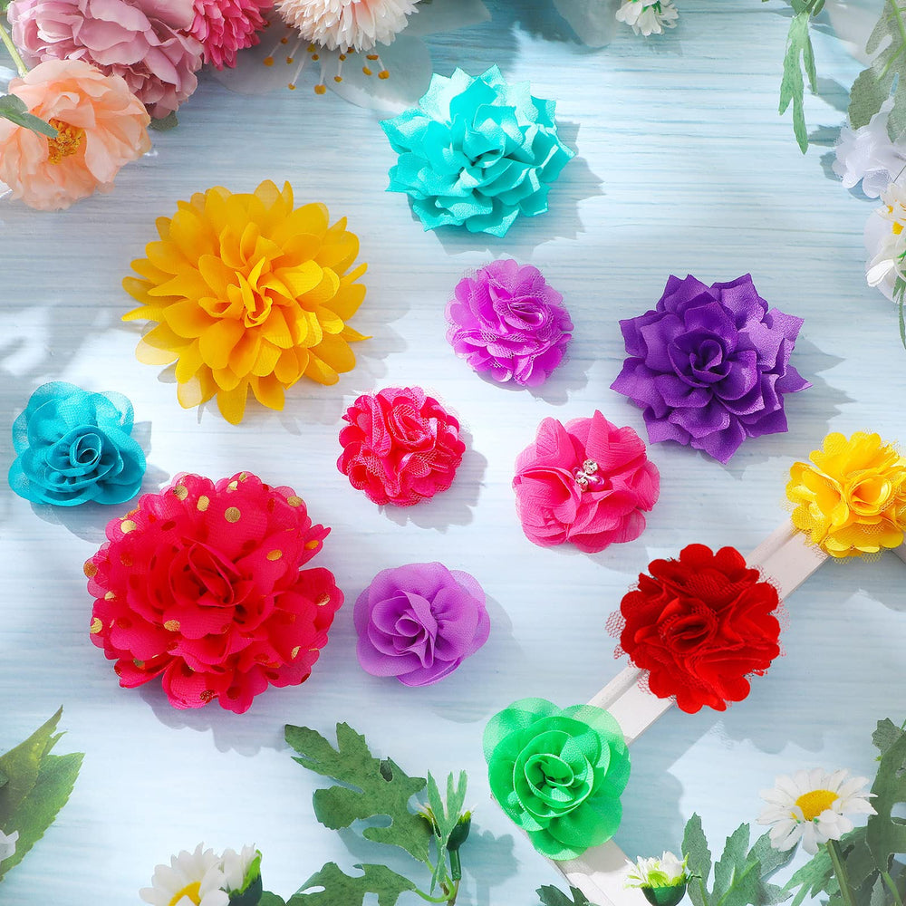 Sadnyy variety of colors helps coordinate outfits for pets.