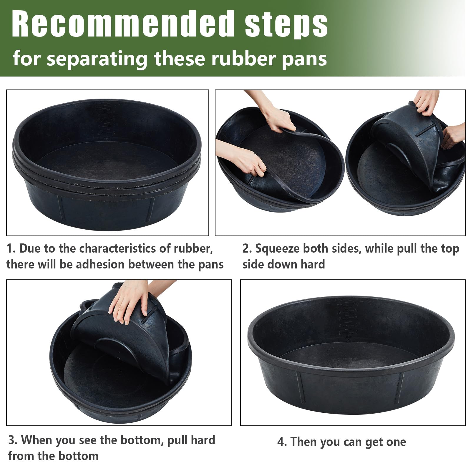 Sadnyy five-pans pack ready for diverse feeding setups