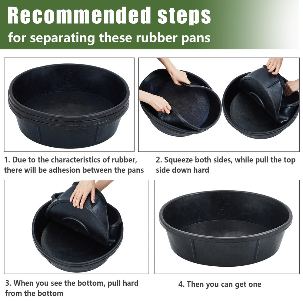 Sadnyy five-pans pack ready for diverse feeding setups