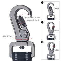 SAEGYPET short-dog-leash-reflective-stitching improves night visibility for safer evening walks