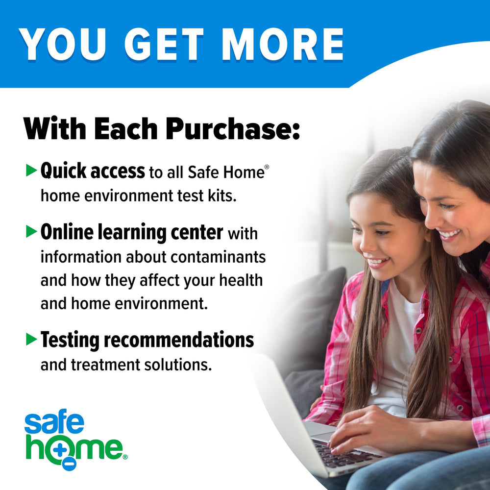 Safe Home DIY Bacteria Test Kit results read shows interpretable outcomes