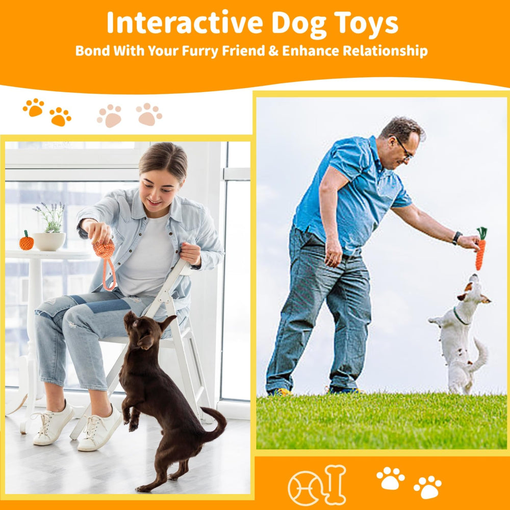 Sagildoq no-squeak rope toy provides quiet, focused teething play