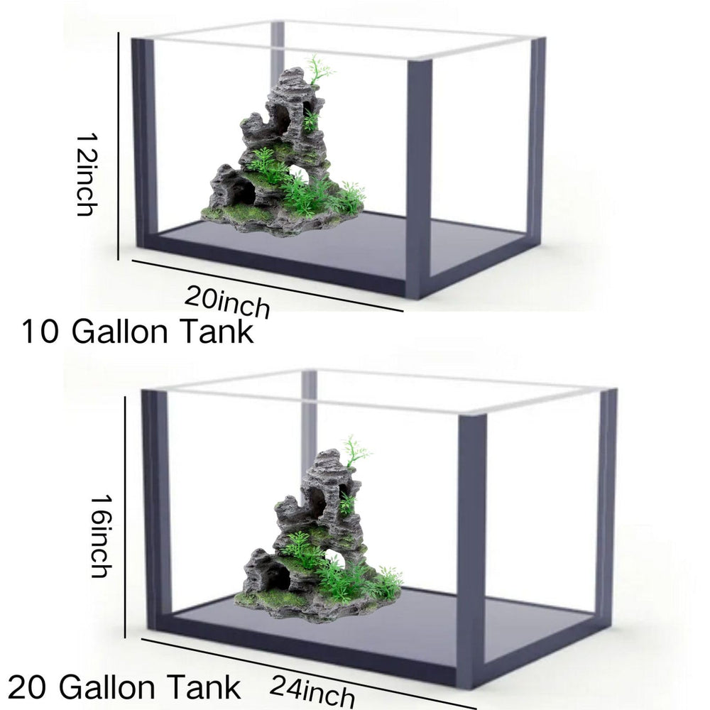 Saim artificial mountain cave tank decor durable and natural-feeling