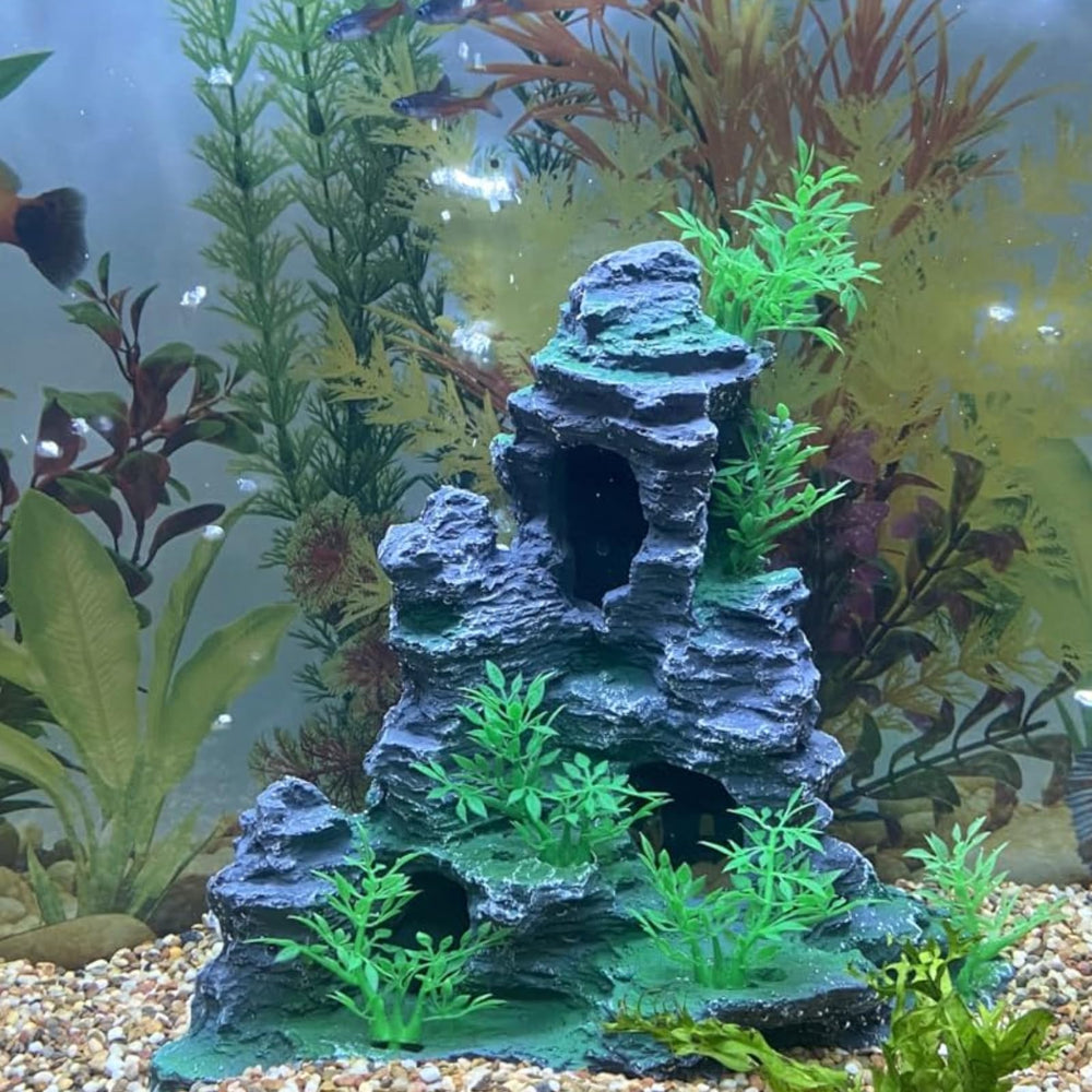 Saim betta-friendly rock cave decor creates inviting spaces for exploration