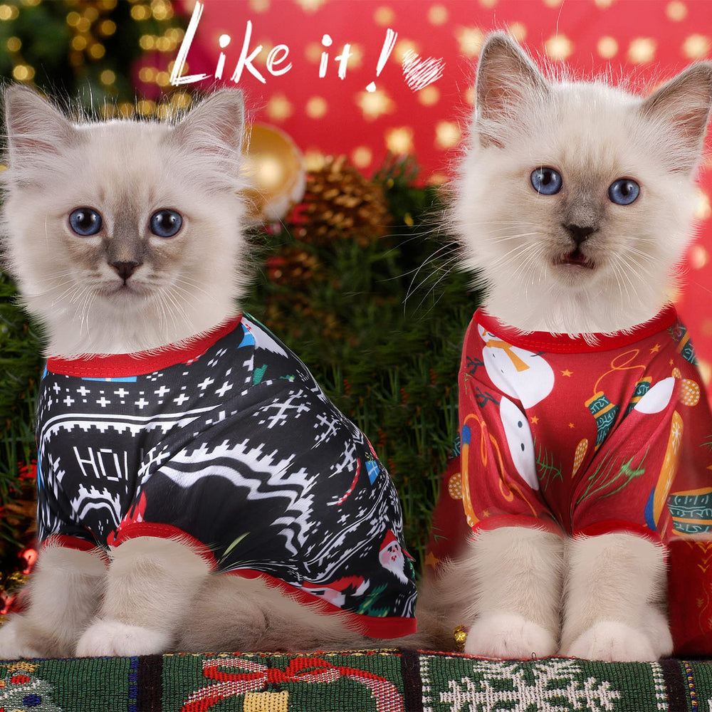 Saintrygo soft cotton Christmas dog shirt for all-day wear