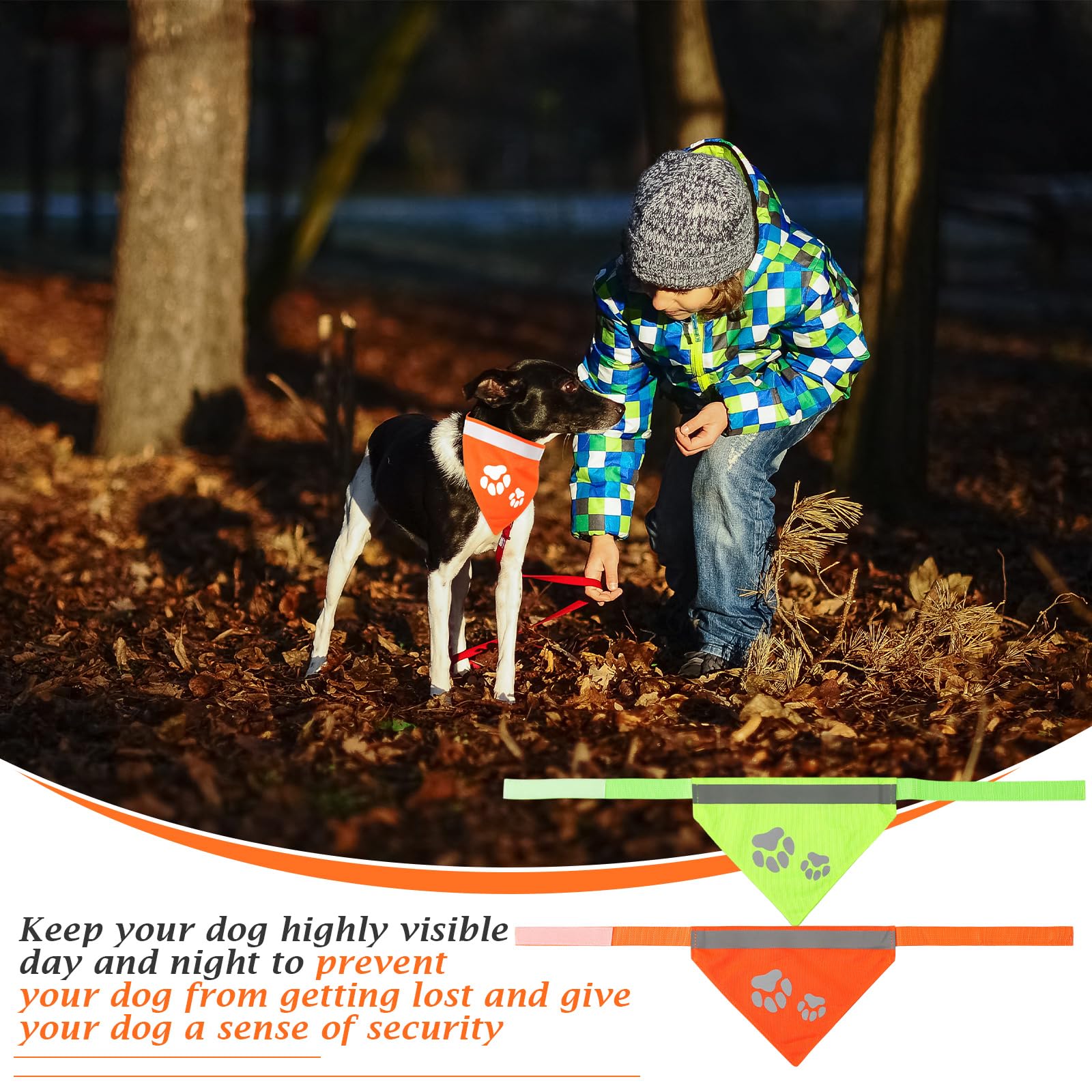 Saintrygo dog bandana easy-care washable and quick-dry for busy owners