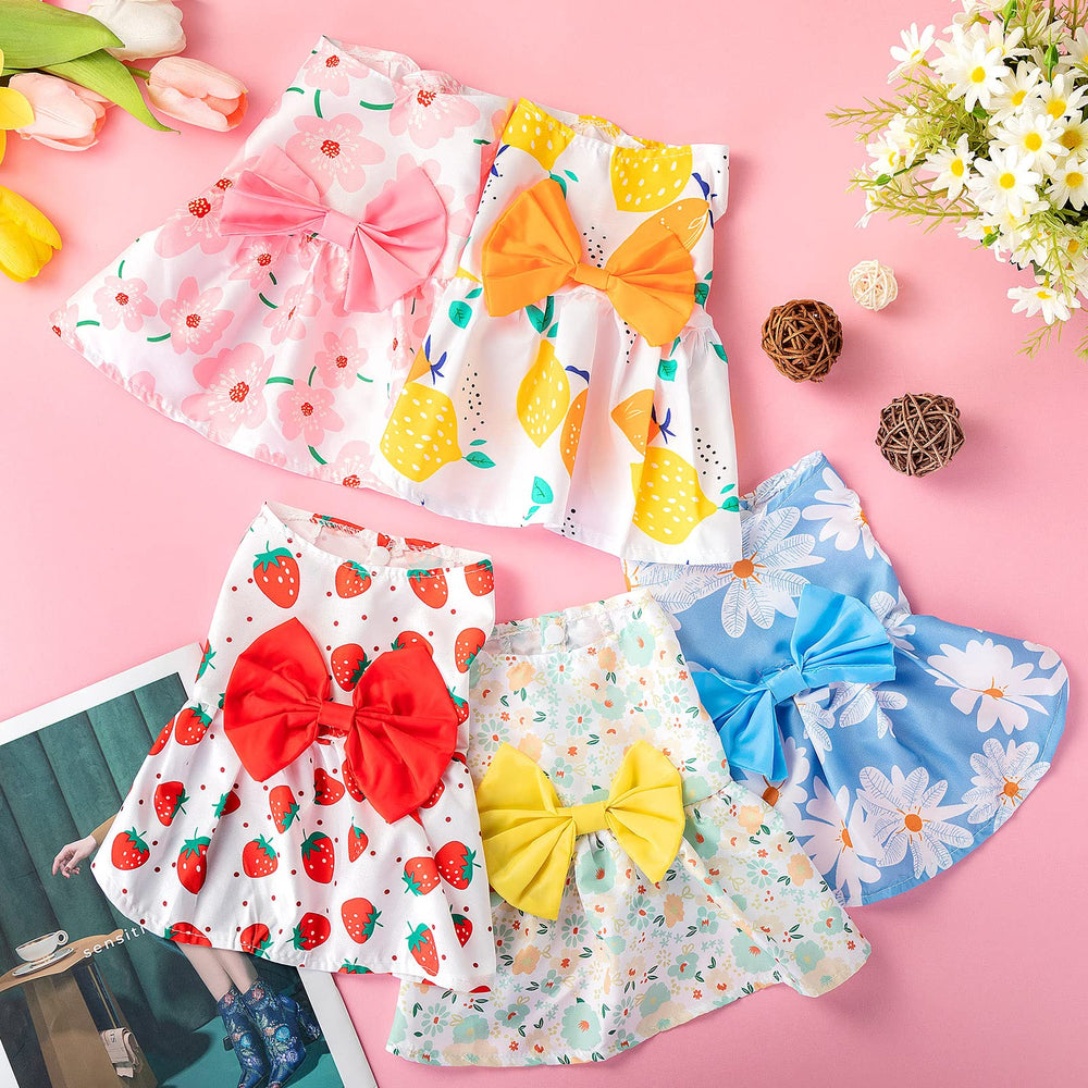 Saintrygo daisy-pattern dress offers soft, lightweight comfort and easy care