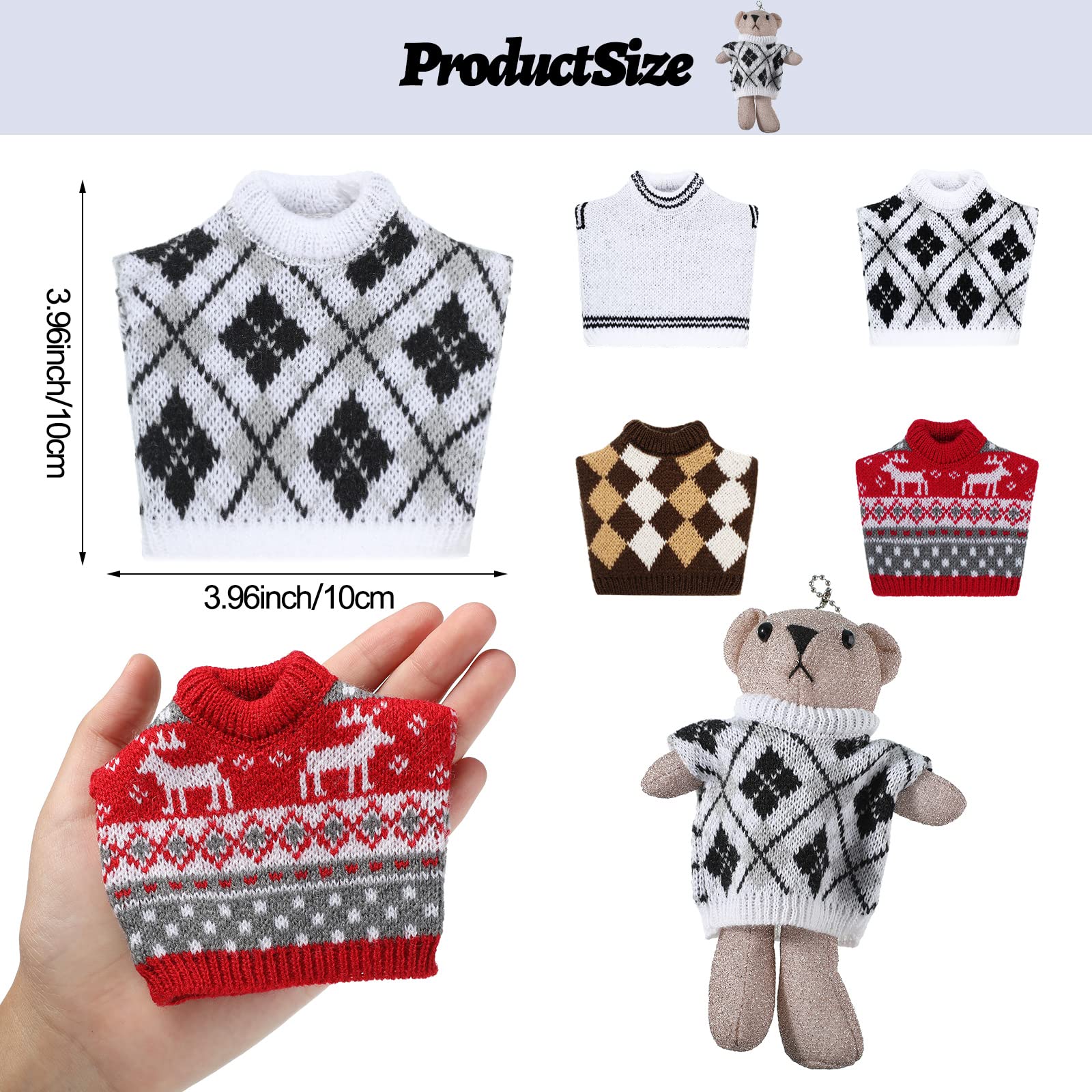 Saintrygo guinea pig sweater style2 for festive holiday photos and events