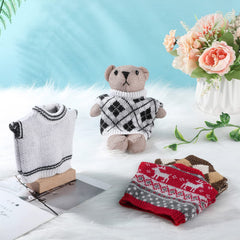 Saintrygo guinea pig sweater style4 easy-care, reusable tiny pet outfit