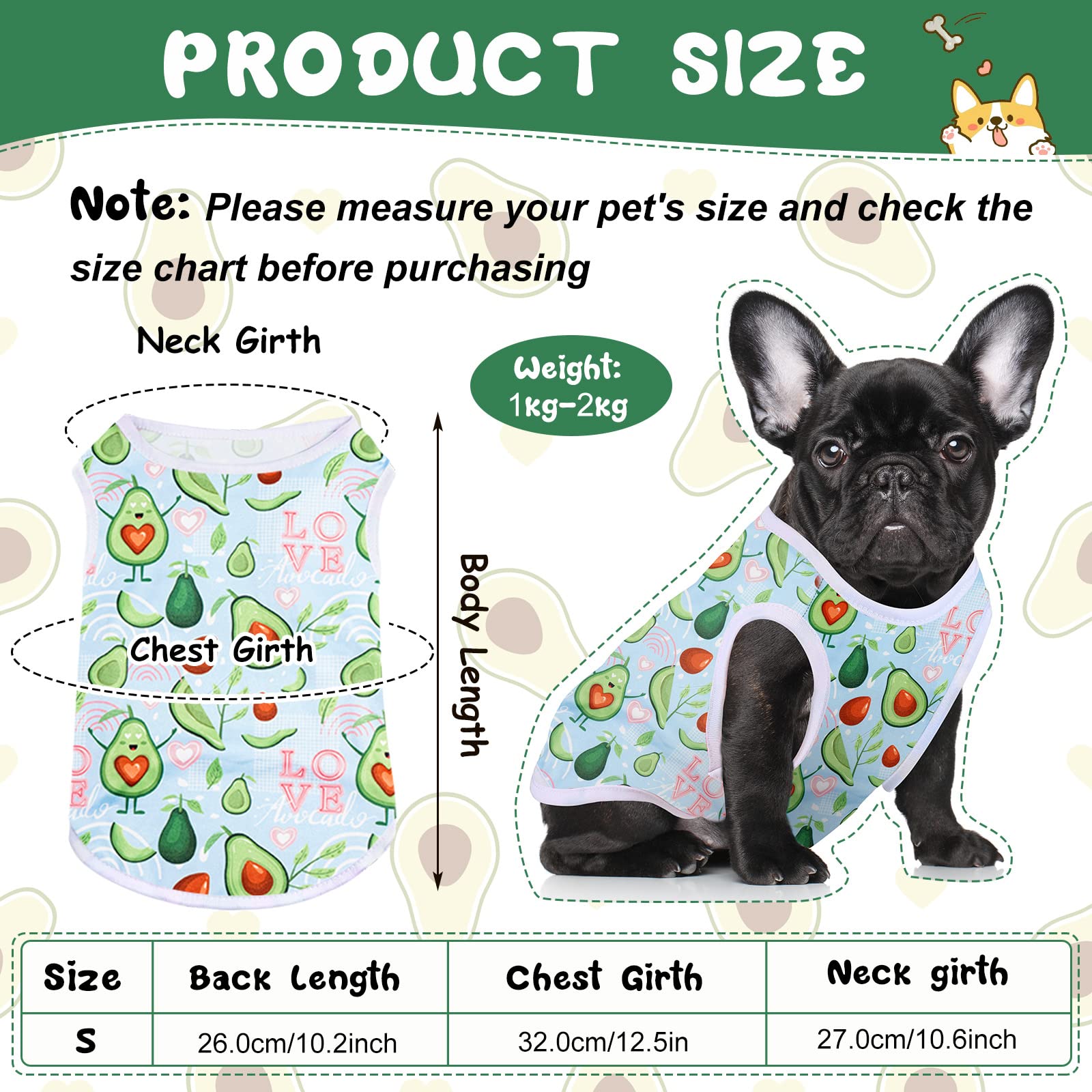 Saintrygo breathable flat-knit fabric keeps small dogs cool