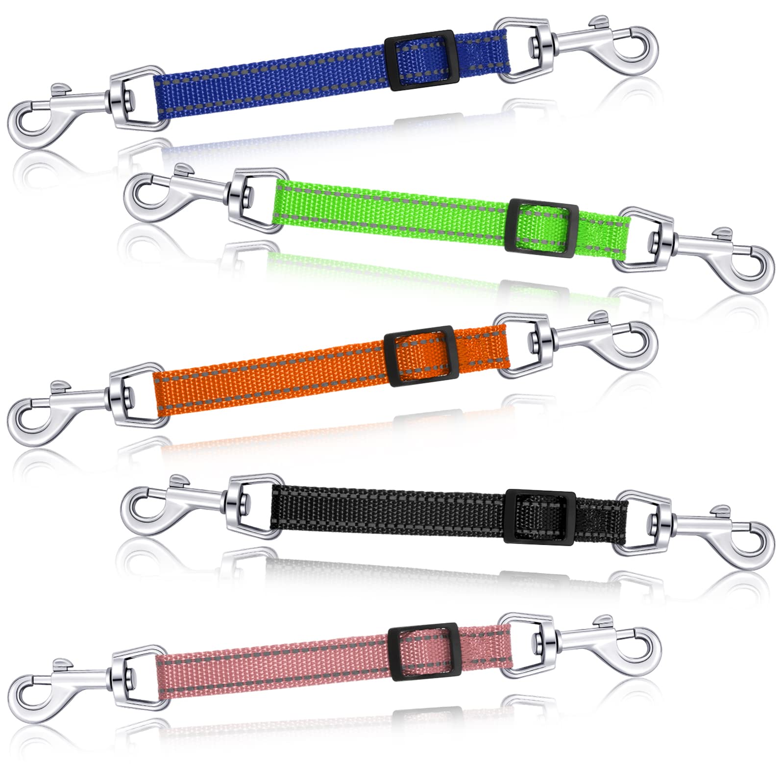 Saintrygo safety clips colorful-collection enables reliable collar-harness linking.