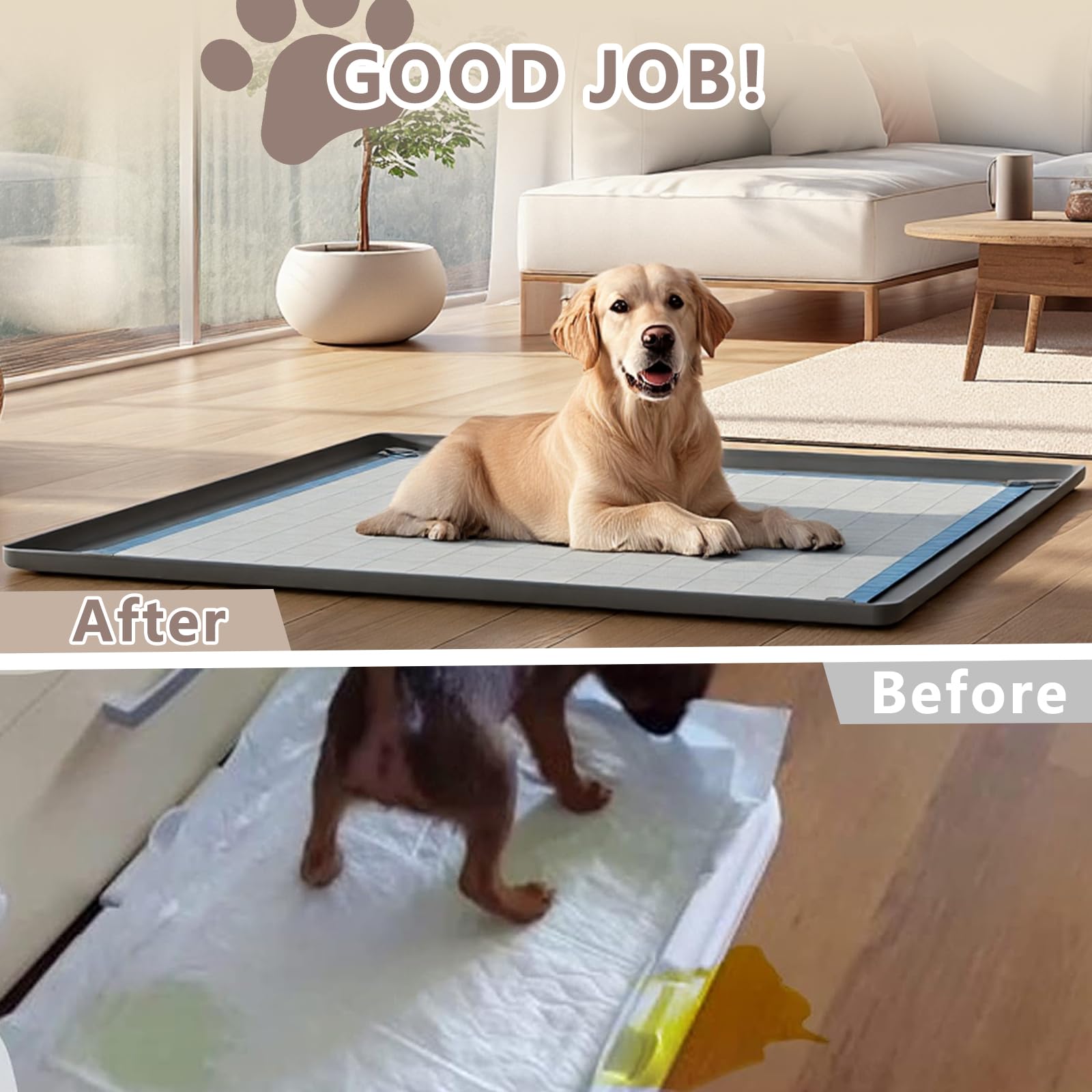 SAKAKI durable silicone material provides a gentle, scratch-resistant pad tray