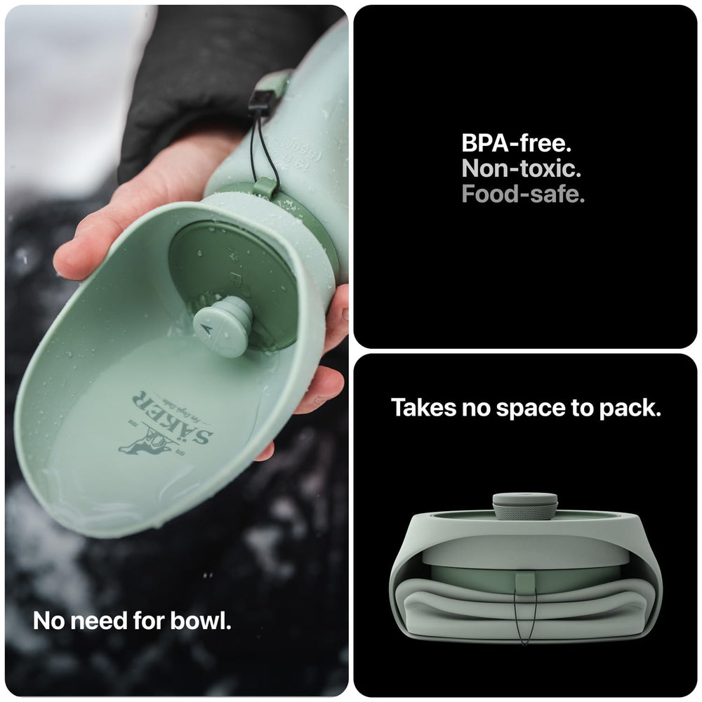 SAKER BPA-free durable material designed for repeated use
