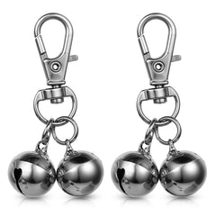 Salbsever dog collar bell close-up highlights durable iron construction for reliable wear