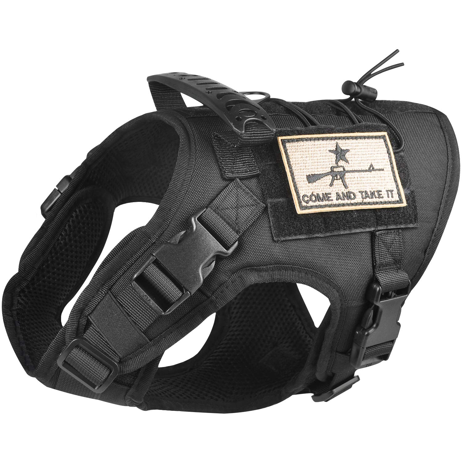 Salfse tactical dog vest with Molle system for accessories and training
