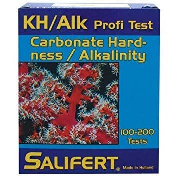 Salifert Combo Test Kit in-use aquarium sample demonstrating quick application and accurate readings