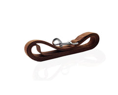 SALO nylon dog leash 12ft in-use walking captures comfortable length for relaxed exploration