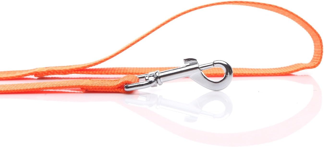 SALO nylon dog leash soft nylon closeup emphasizes comfortable grip.