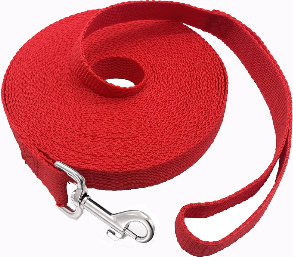 SALO nylon training leash 20ft, comfortable grip for controlled hiking and training