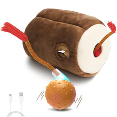Salodal interactive cat toy burrow invites curious exploration and active play.