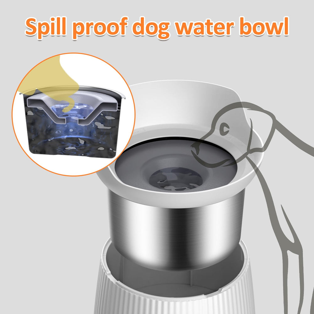Salodal auto-floater reduces spills during drinking.