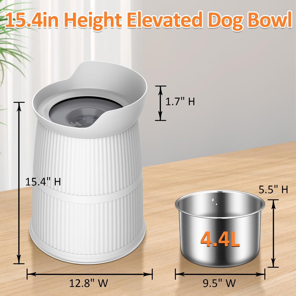 Salodal no-spill water bowl reduces splashes for tidy homes and smooth meals.
