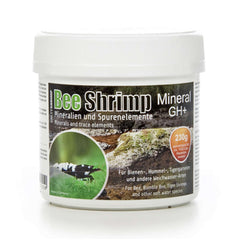 SaltyShrimp Bee Shrimp Mineral GH+ bottle enabling water mineralisation for healthier shrimp.