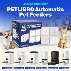 Samorillo desiccant bag inside feeder lid enabling simple replacement.